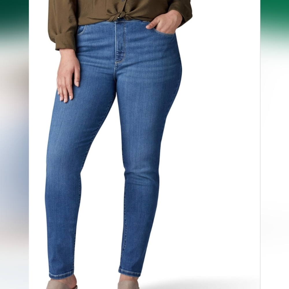 Box#13 Lee Women's Sculpting Slim Fit Skinny Leg Jeans